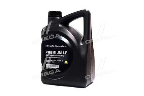 Олія ДВЗ 5W-20 4 л Premium LF Gasoline SM/GF-4 Mobis Hyundai/Kia/Mobis 05100-00451