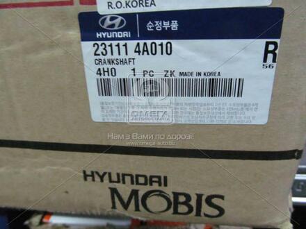 Колінвал Hyundai/Kia/Mobis 231114A010 (фото 1)