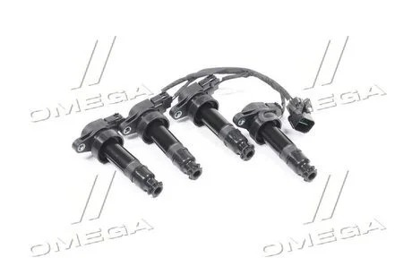 Котушки запалювання (комлект 4шт+проводка)) Mobis Hyundai/Kia/Mobis 27300-2B010