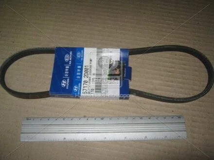 Ремінь гідропідсилювача (Mobis) Hyundai/Kia/Mobis 571702D001