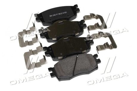 Колодки тормозные дисковые передние (выр-во) Hyundai/Kia/Mobis 581011GE00 (фото 1)