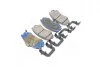Колодки тормозные дисковые (Mobis) Hyundai/Kia/Mobis 581012HA10 (фото 2)
