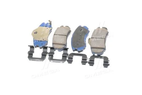 Колодки тормозные дисковые (Mobis) Hyundai/Kia/Mobis 581012HA10 (фото 1)