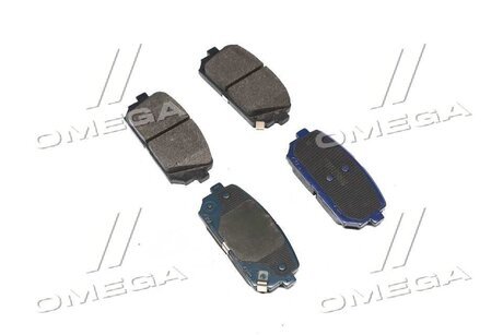 Колодки тормозные дисковые задние (выр-во Mobis) Hyundai/Kia/Mobis 583021DE00