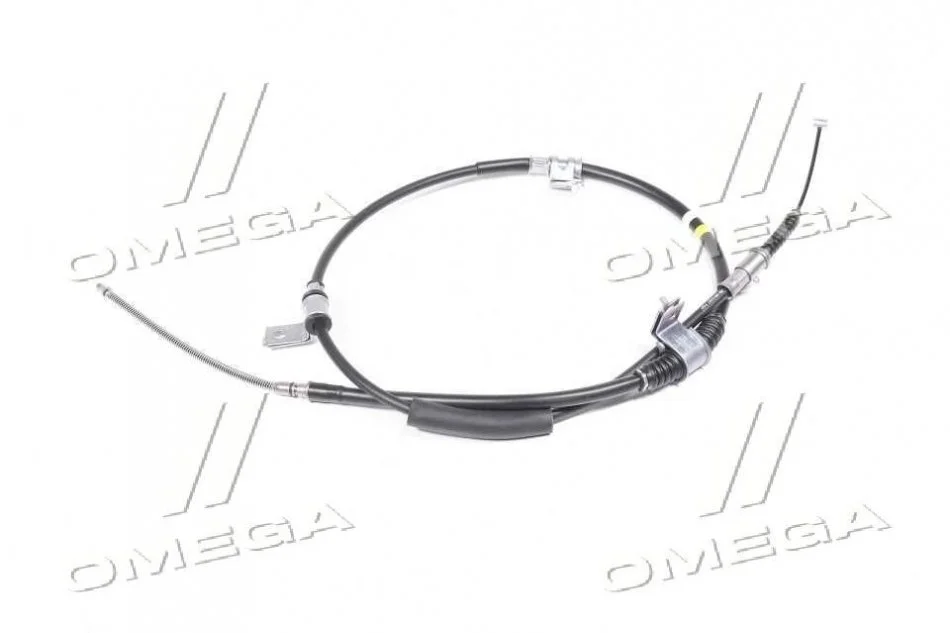 Трос стояночного тормоза правый (пр-во Mobis) Hyundai/Kia/Mobis 597704H000 (фото 1)