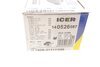Комплект гальмівних колодок (дискових) ICER 140526-087 (фото 4)