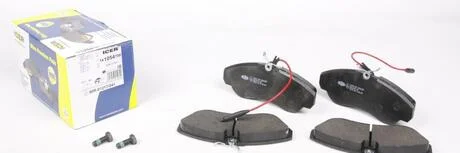 Колодки тормозные ICER 141054-700