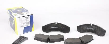 Гальмівні колодки ICER 141208