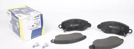 Колодки тормозные ICER 141367-701