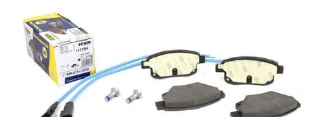Гальмівні колодки ICER 141794