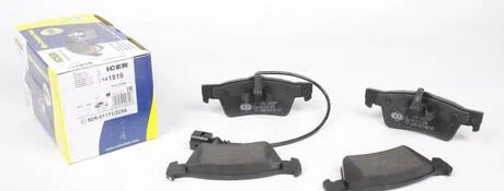 Гальмівні колодки ICER 141816