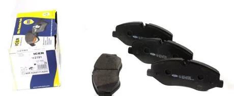 Колодки тормозные ICER 142191