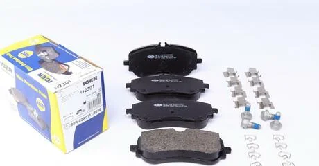 Гальмівні колодки ICER 142301