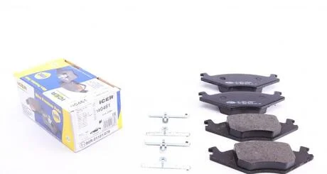 Гальмівні колодки ICER 180461