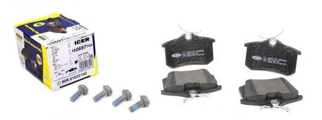 Колодки тормозные ICER 180697-703
