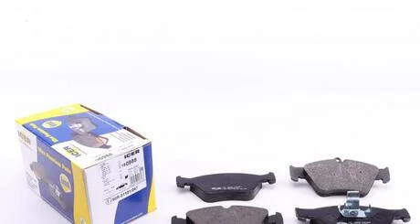 Гальмівні колодки ICER 180988