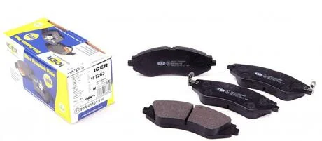 Колодки тормозные ICER 181263