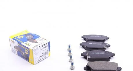 Гальмівні колодки ICER 181286-701