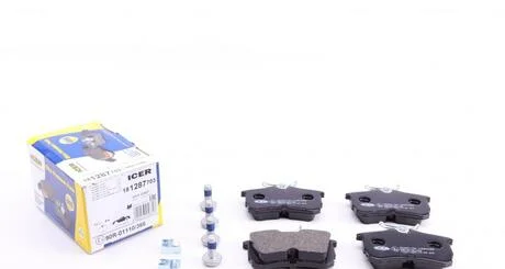 Гальмівні колодки ICER 181287-703