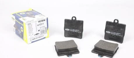 Гальмівні колодки ICER 181311