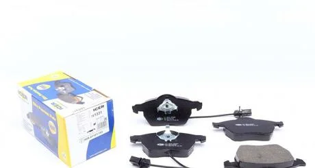 Гальмівні колодки ICER 181331