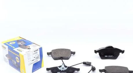 Колодки тормозные ICER 181362
