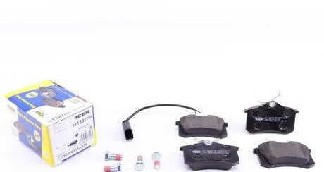 Гальмівні колодки ICER 181387-700