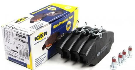 Гальмівні колодки ICER 181438-700
