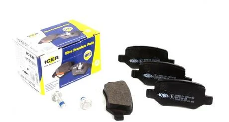 Колодки тормозные ICER 181510-701