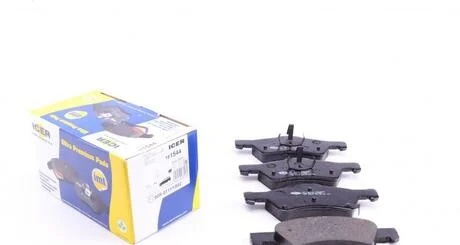 Гальмівні колодки ICER 181544