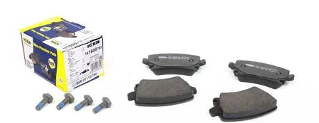 Колодки тормозные ICER 181600-703