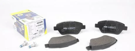 Гальмівні колодки ICER 181648-701
