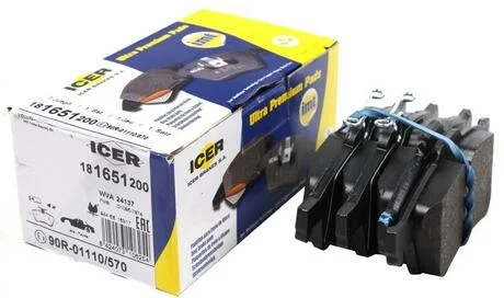 Гальмівні колодки ICER 181651-200