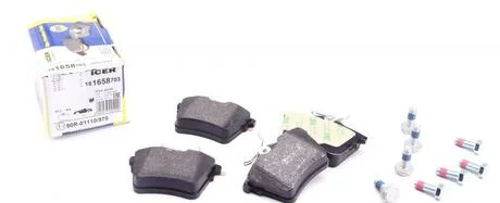 Гальмівні колодки ICER 181658-703