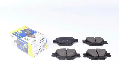 Гальмівні колодки ICER 181704