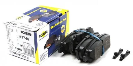 Гальмівні колодки ICER 181746