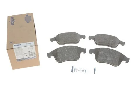 КОЛОДКИ ГАЛЬМІВНІ ПЕРЕДНІ Renault Laguna 07- ICER 181859