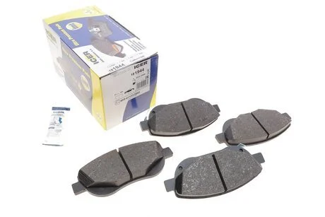 Гальмівні колодки передні Toyota Avensis 1.6,1.8,2.0 09- ICER 181944