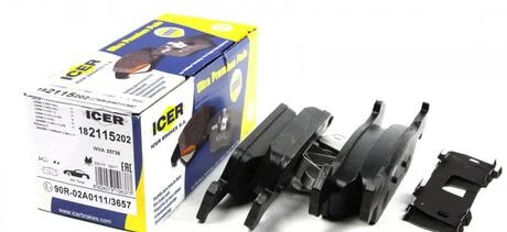 Гальмівні колодки ICER 182115-202