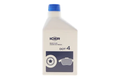 Тормозна рідина DOT4 ABS (0,5л))) ICER 950002