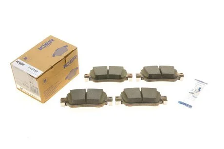 Фото 1 - комплект гальмівних колодок (дискових) ICER EV2152 Комплект гальмівних колодок (дискових) ICER EV2152 (фото 1)