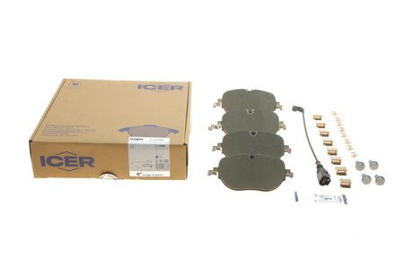 Комплект гальмівних колодок (дискових) ICER EV2390