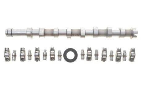 Комплект валу розподільчого з рокерами та компенсаторами FORD/PSA 1.5/1.6 TDCi DV6 INA 428 0056 30