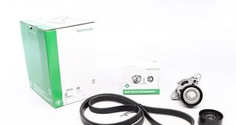 Комплект (ремінь+ролики))) INA 529 0082 10