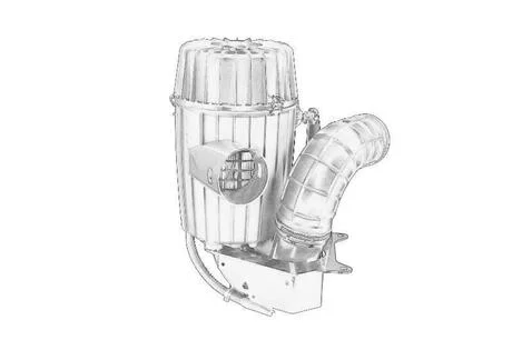 Корпус повітряного фільтра IVECO 504023259