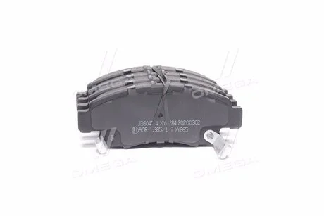 Колодки гальмівні дискові передні HONDA CIVIC, JAZZ, LOGO 02- JAKOPARTS J3604034