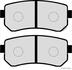 Колодки тормозные дисковые задние HYUNDAI, KIA JAKOPARTS J3610312 (фото 2)