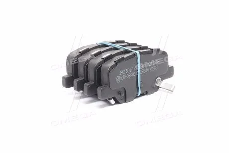 Колодки дискові гальмові задні MAZDA, MITSUBISHI JAKOPARTS J3615017