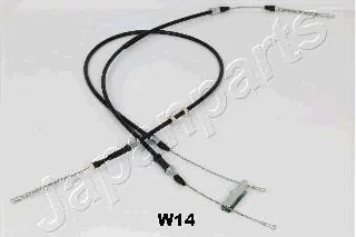Трос гальма JAPANPARTS BCW14