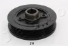 Шкив коленвала Toyota Avensis T25 (03-), Corolla (01-) 1.6i, 1.8i JAPKO 122211 (фото 1)